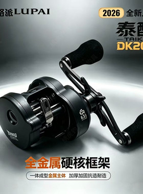 路派DK200鼓轮路亚打黑雷强