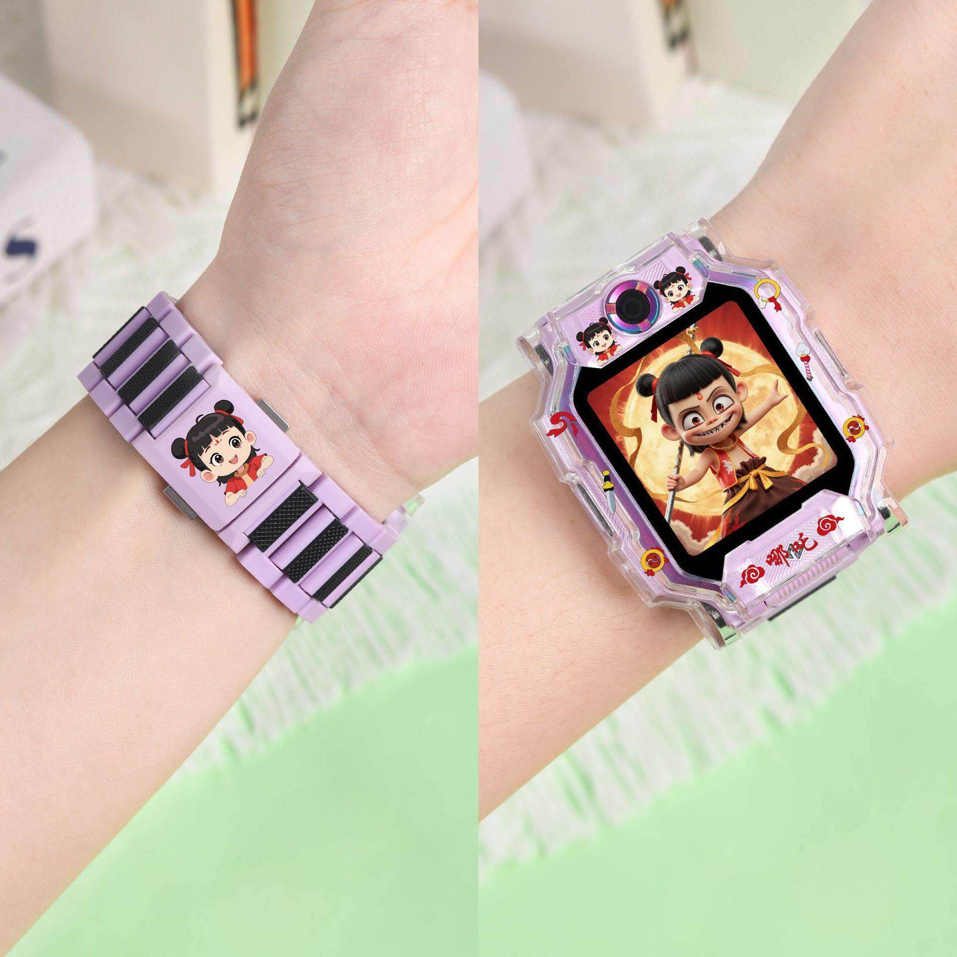 适用小天才Z11电话手表z9/z10哪咤表带D5Q3U5N5磁吸替换带D2AN3U3