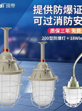 现帝（XIANDI)LED防爆灯隔爆型车间工厂房照明灯仓库灯加油站防水