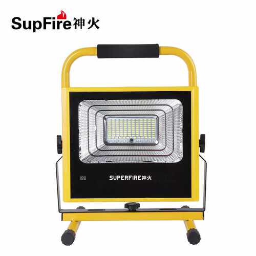 神火（SupFire）充电式LED投光灯家用户外工地应急照明便携摆摊露 - 封面