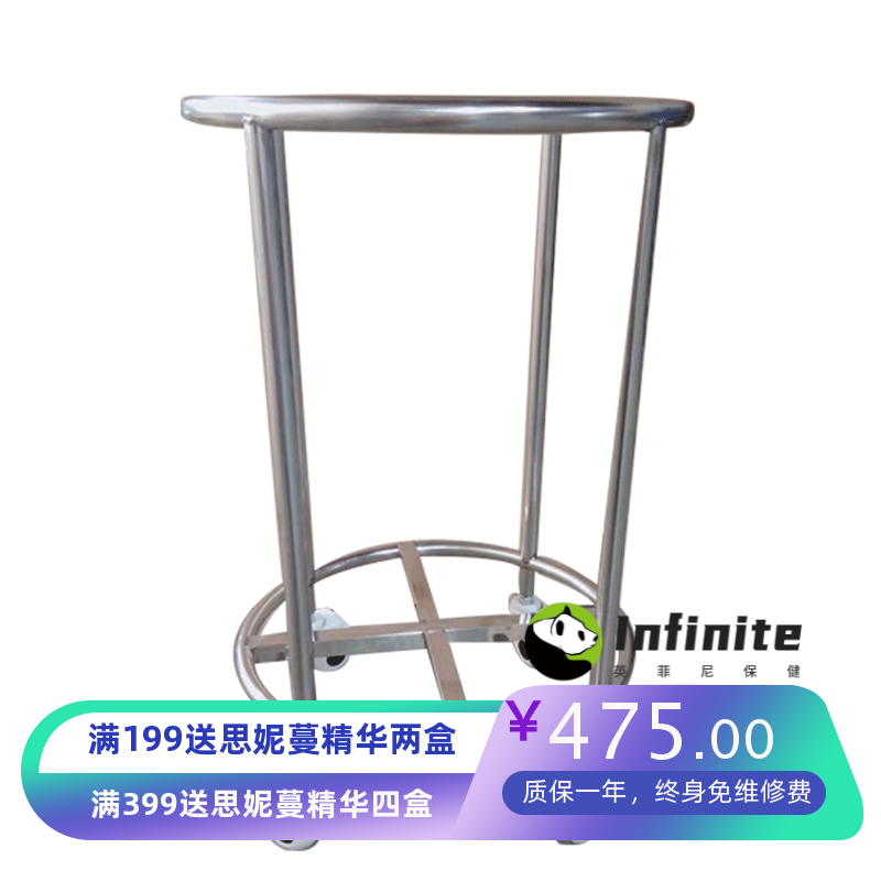医用圆形有袋污物车 不锈钢收纳车棉被推车置物垃圾车污衣车