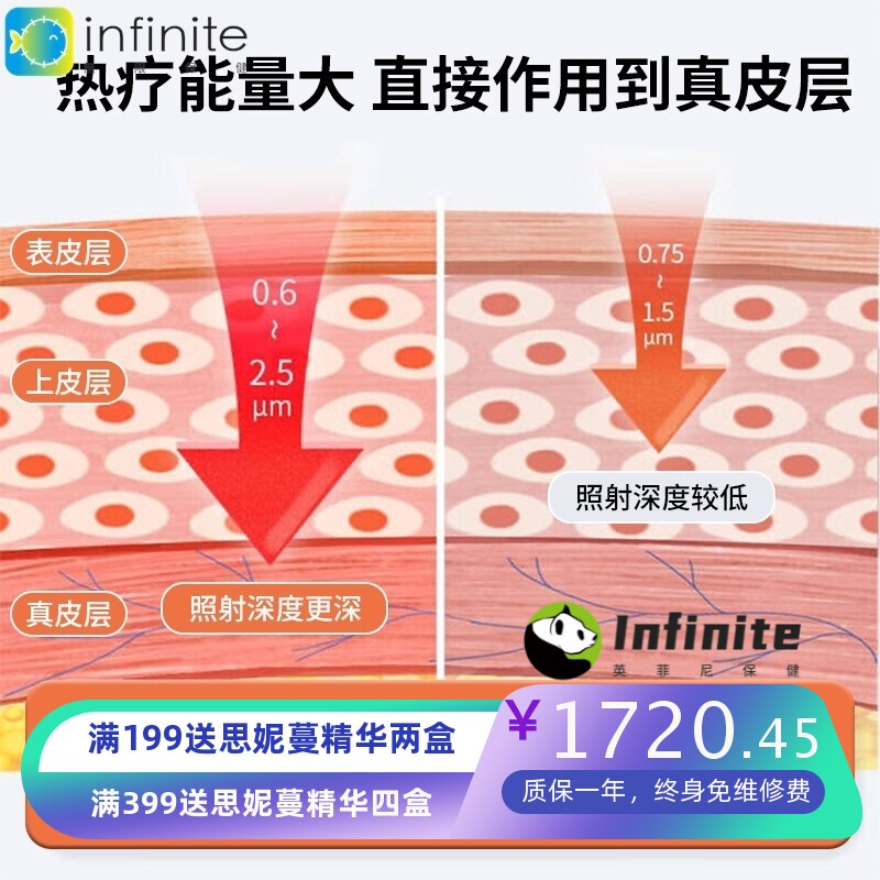 太赫兹理疗仪小太阳细胞热疗仪量子光波热灸细胞修复经络疏通神器
