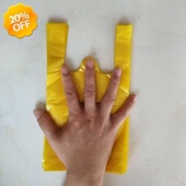 卫生巾 办公室小垃圾袋小号迷你黑色桌面车载背心式 手提塑料袋装