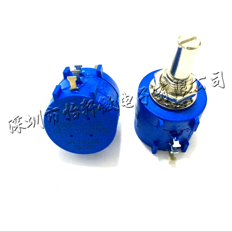 精密多圈电位器3590S-2-102L 1K  国产全新现货