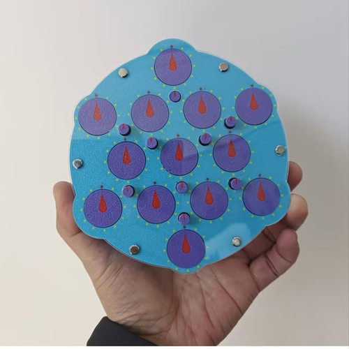 3D打印魔表磁力版六芒星Magneti