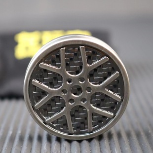 金属雪花车轮模型edc推牌玩具解压磁力啪啪币儿童节礼物