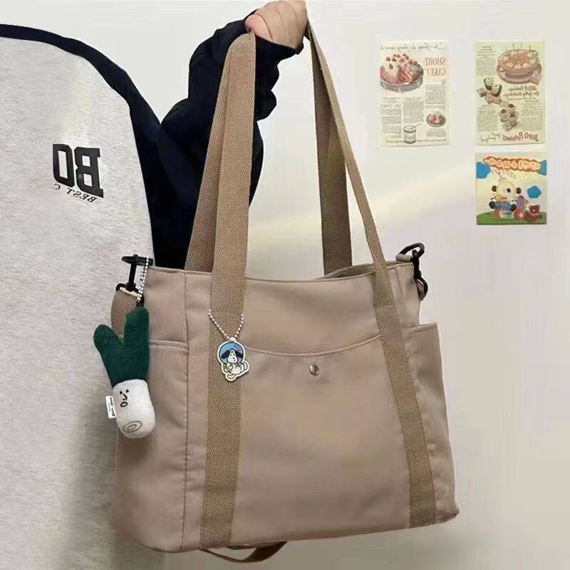 德国品质健身包女单肩帆布包秋冬