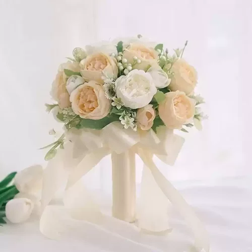 仿真花婚礼手捧花装饰结婚花束