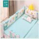 儿童床围婴儿挡布套防撞舒适套件纯棉四季 防护可拆洗宝宝床上用品