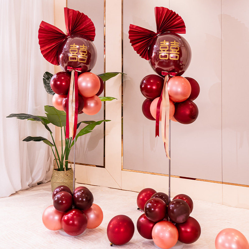 结婚路引气球装饰女方婚礼婚房大门支架摆件场景布置婚庆用品大全,节庆用品/礼品,气球,淘宝优惠券,粉丝福利购,淘宝优惠卷