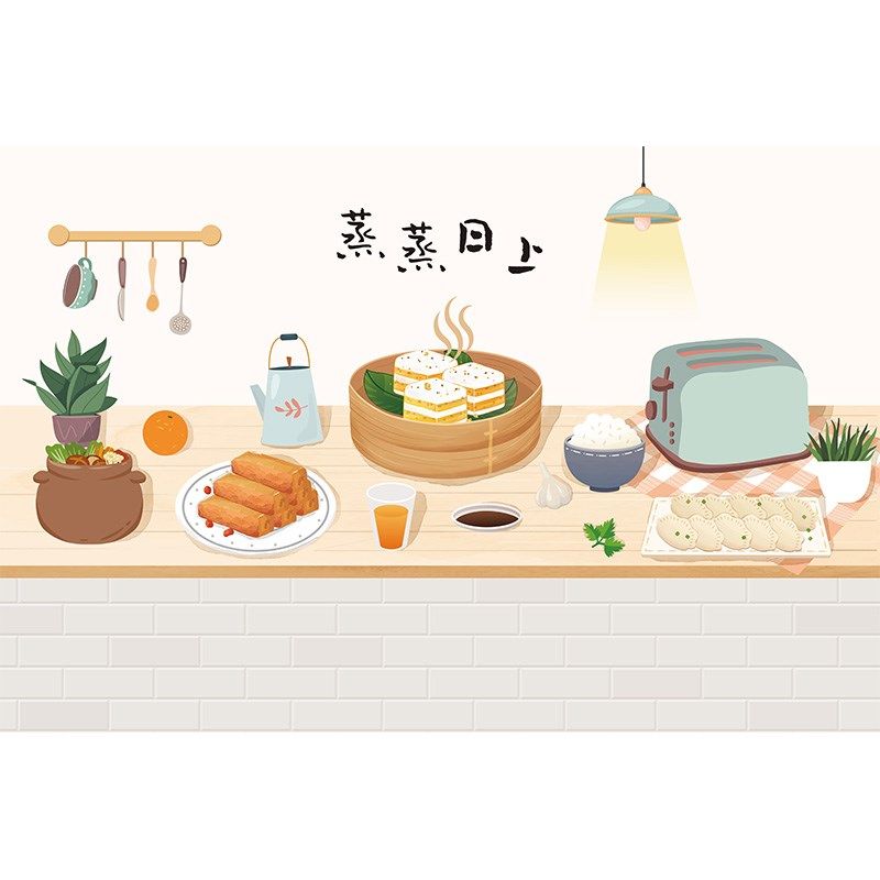 厨房防油贴静电柜灶台用阻燃防水耐高温壁纸贴纸墙面装饰墙纸自粘,家居饰品,软装墙贴,淘宝优惠券,粉丝福利购,淘宝优惠卷