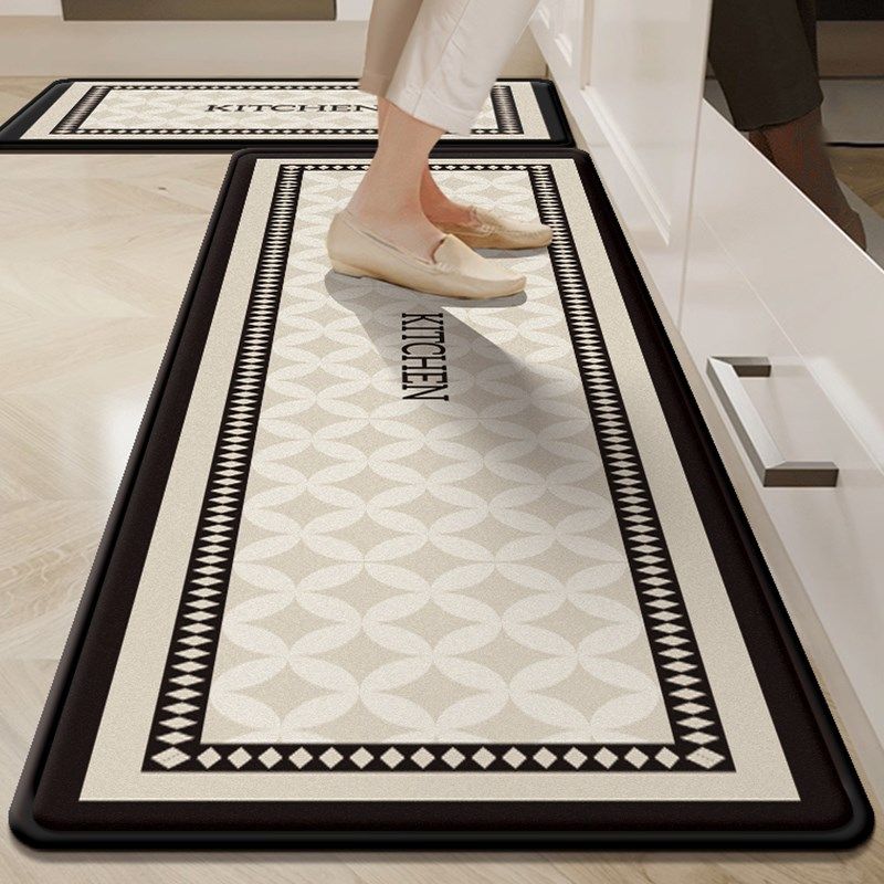 X厨房地垫防滑防油可擦免洗地毯垫子防水脚垫免清洗2024新款高端,居家布艺,厨房地垫,淘宝优惠券,粉丝福利购,淘宝优惠卷