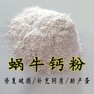 白玉蜗牛壳粉破壳裂纹峰高钙粉狗猫乌龟爬虫宠物钙骨粉补充钙质修
