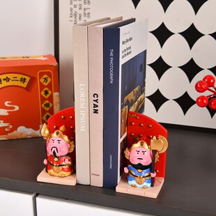 门神哼哈二将摆件家居入户玄关鞋柜桌面装饰乔迁新居礼物伴手礼品