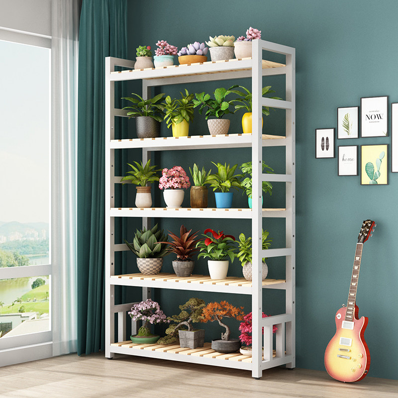 实木铁艺花架置物架阳台多层架子多肉收纳架客厅花店展示架落地式,住宅家具,花架/花几,淘宝优惠券,粉丝福利购,淘宝优惠卷