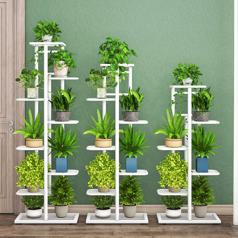 铁艺花架置物架阳台落地式花盆架多层室内外客厅多肉绿萝花架子,住宅家具,花架/花几,淘宝优惠券,粉丝福利购,淘宝优惠卷