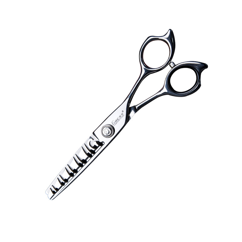 戈丝G-13无痕牙剪 纹理线条光束剪 空洞打薄束状去发量15-20%歌丝