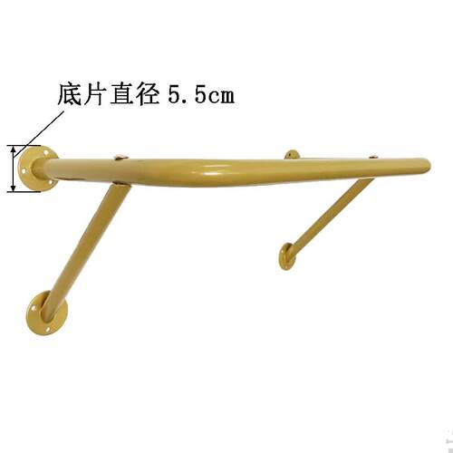 铁艺烤漆上墙侧挂架服装店展示架男女装挂衣架加厚圆管壁挂式货架