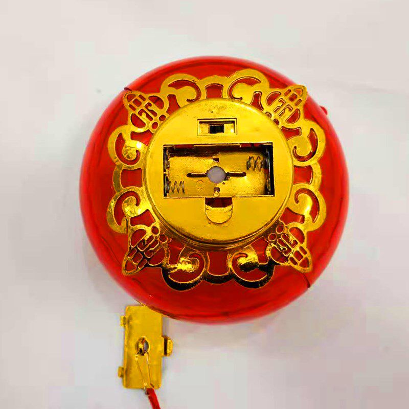 儿童手提灯笼小灯笼led亚克力福字水晶红灯带灯电池新年春节门口