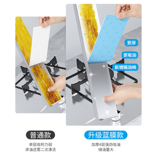 油烟机吸油棉垫油槽通用吸油纸厨房防油贴纸侧吸式 油盒专用过滤网