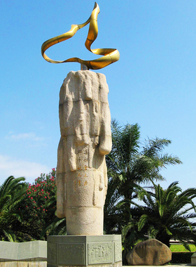 玻璃纤维仿石材建筑景观塑像户外广场专业加工制作各种雕塑样式摆