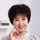 假发中老年女士妈妈款 透气全头套 真发全真人发自然短卷发光头薄款