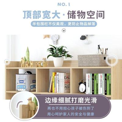 简易落书架卧童室学生置物架多层书柜家用厅客地儿简NAT约储物收