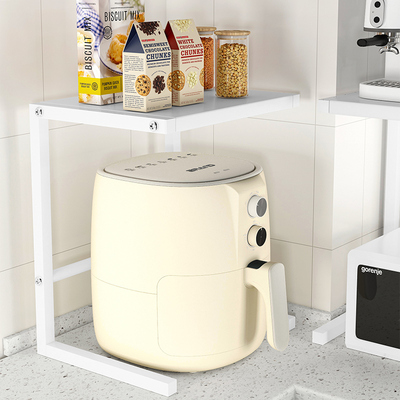 速发电饭锅置物架厨房小家电分层收纳架台面放置架小型空气炸锅架