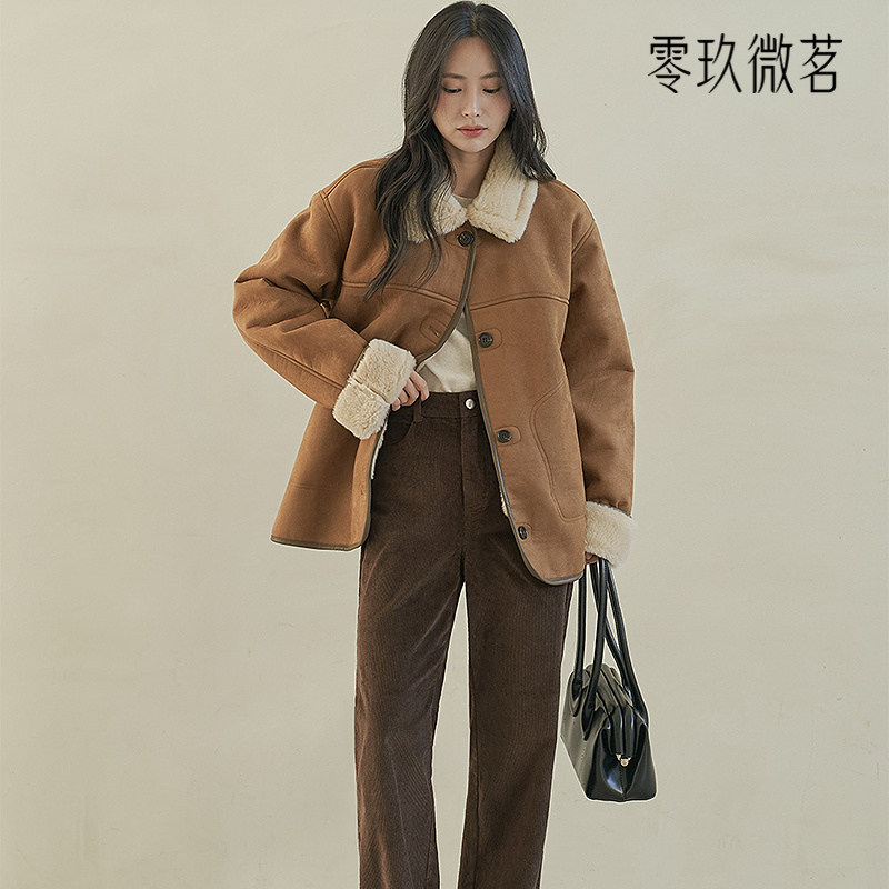 09women加大码个性宽松舒适灯芯绒直筒长裤微胖mm显瘦阔腿裤79214,女装/女士精品,大码裤装,淘宝优惠券,粉丝福利购,淘宝优惠卷