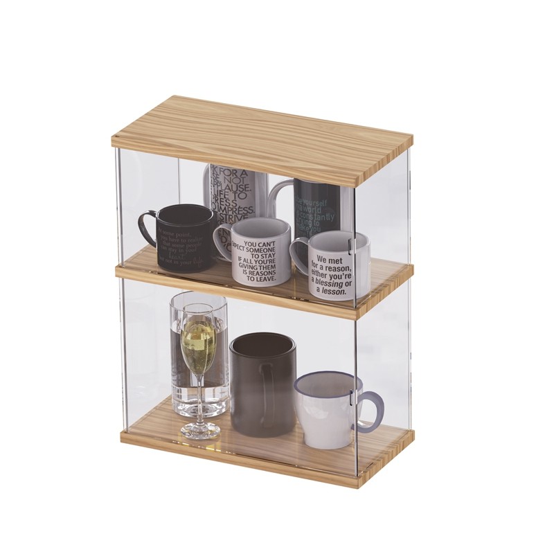 防尘杯子收纳置物架厨房橱柜桌面展示柜防尘办公室玻璃透明茶杯柜,商业/办公家具,展示柜/陈列柜/展示架/货柜,淘宝优惠券,粉丝福利购,淘宝优惠卷