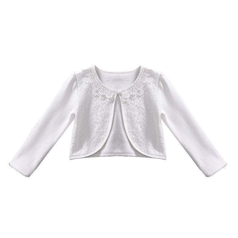 女童礼服外套小孩春秋时尚外套披肩斗篷儿童针织加绒加厚公主外搭