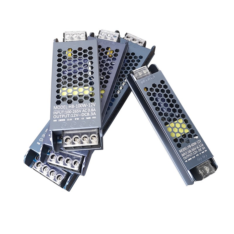 橱柜灯超薄电源led线形灯带变压器12V24V长灯条低恒压直流适配器