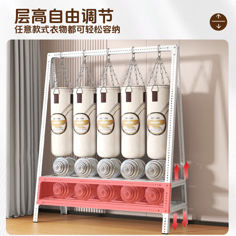 卧室挂衣架落地阳台家用收纳折叠晾衣架简易角钢衣帽架晒衣服架子