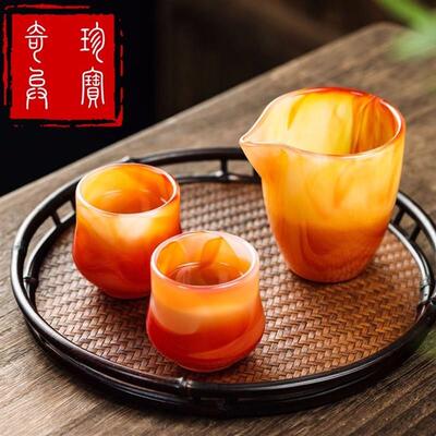 白玉瓷公杯公道杯三分中式家用喝茶海分茶器功夫茶具配件多色可选