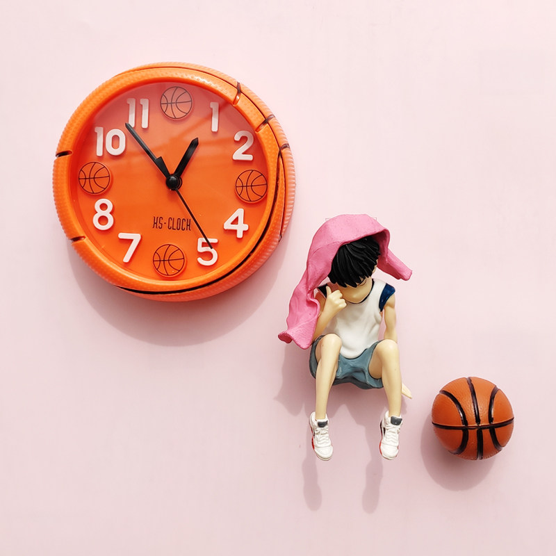 个性创意电子卡通闹钟厨房钟表冰箱贴磁性贴时钟可爱灌篮高手磁铁,家居饰品,冰箱贴,淘宝优惠券,粉丝福利购,淘宝优惠卷
