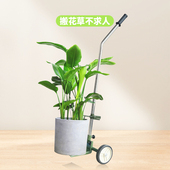 家用移动大花盆搬运推车神器庭院园林园艺绿植小两轮手推车工具