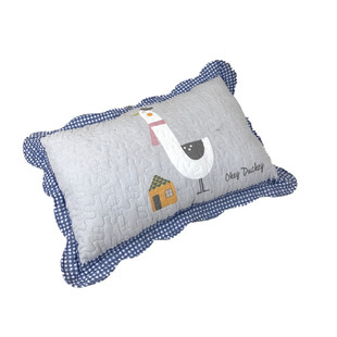 一只装全棉衍缝布艺枕套40.60+5cm全棉枕头套学生单人枕套包邮