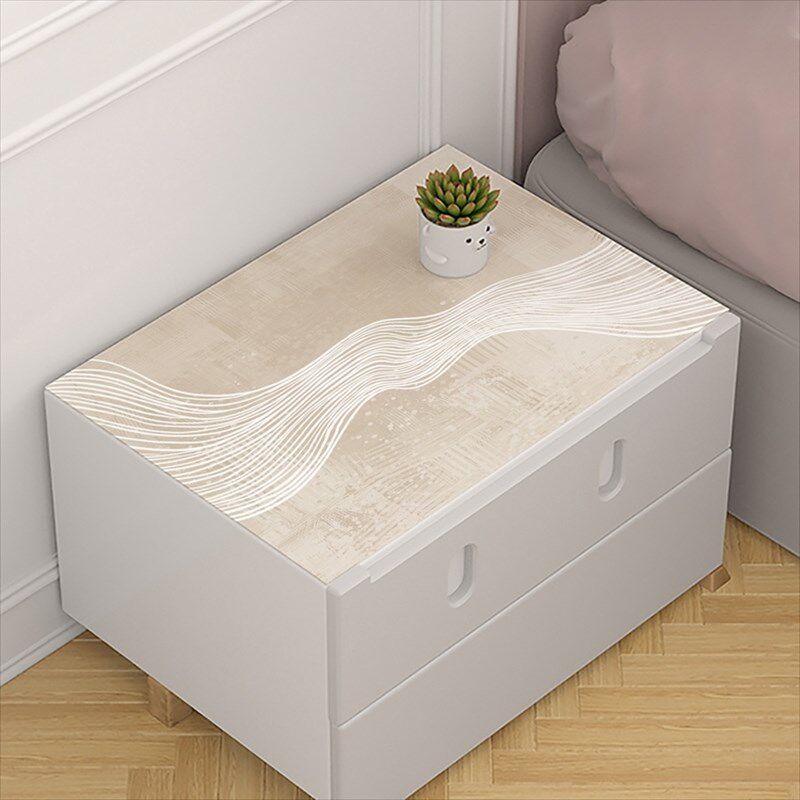 侘寂风 床头柜茶几垫子梳妆台桌布皮革防尘盖布pvc防水防油轻奢,居家布艺,桌布,淘宝优惠券,粉丝福利购,淘宝优惠卷