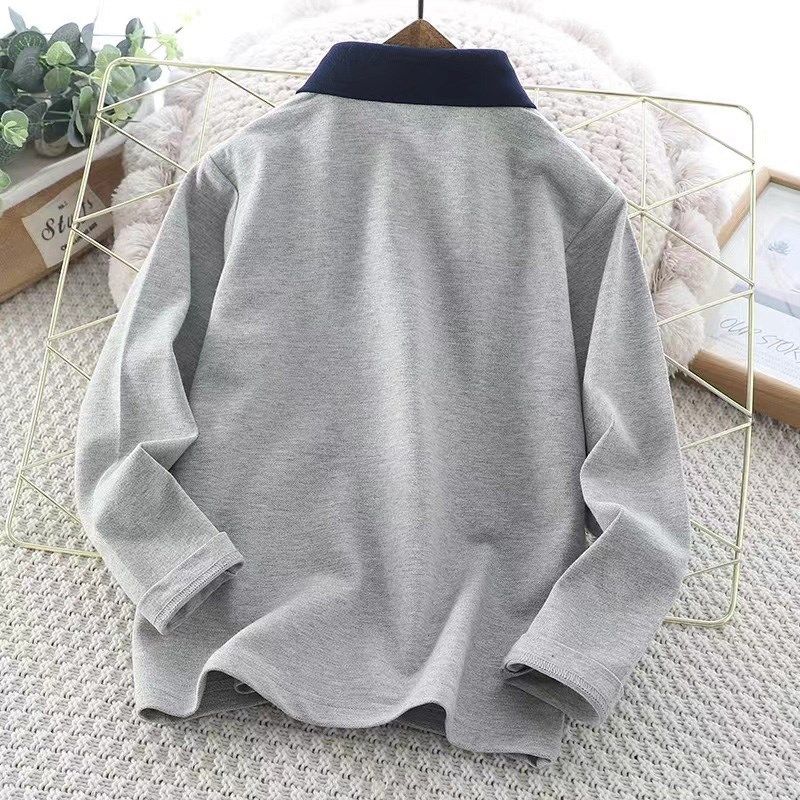 男童秋装polo衫2024春秋新款薄款打底休闲卫衣中大童翻领T恤上衣,童装/婴儿装/亲子装,儿童POLO衫,淘宝优惠券,粉丝福利购,淘宝优惠卷