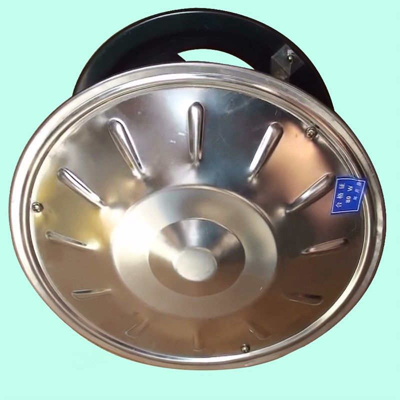 引风机不锈钢叶片耐高温烟筒抽烟家用烧炕取暖炉子倒烟排烟炉烟机