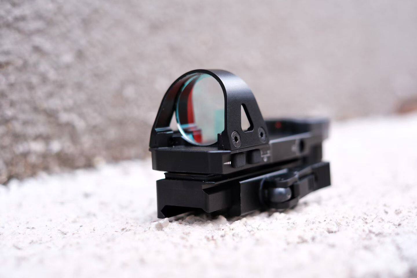 金属1X30MT三变点全息红点快拆20mm高清虹膜模型弹弓玩具挂墙摆件