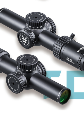 沼泽鹿TDHD1.2-6倍高清速瞄十字镜带水平仪红绿模型摆件弹弓玩具