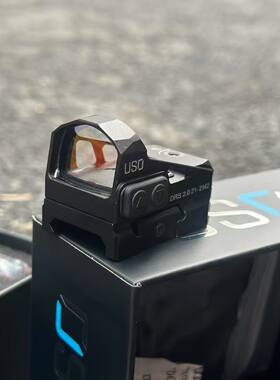 高品质USO DRS2.0高清虹膜可调节RMR可归零薄壁模型弹弓玩具备件