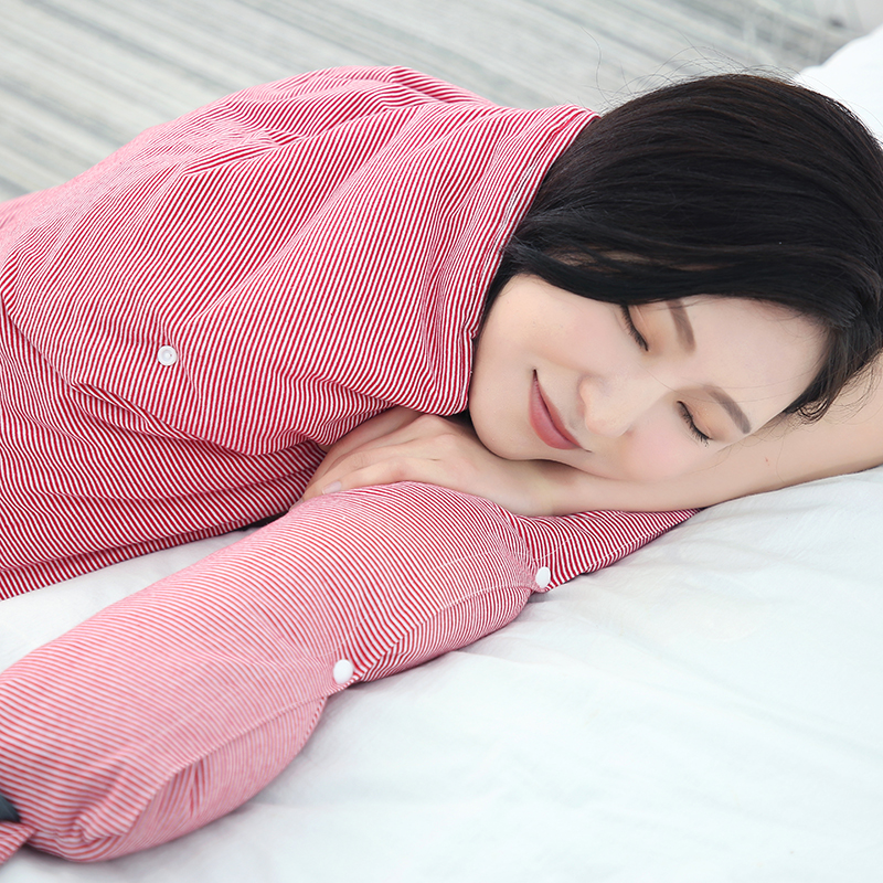 速发抱折被两用靠垫枕叠U形空调被童机便携旅行u型枕午睡枕儿飞小