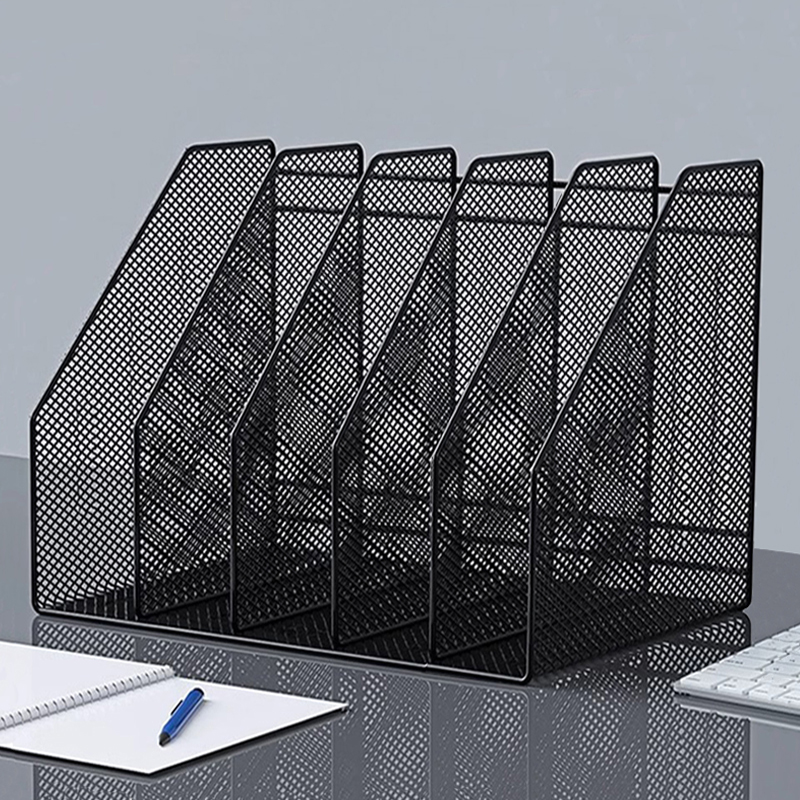 速发用属文件架办文桌置物架书架桌面公件框文件夹收纳盒办公室金