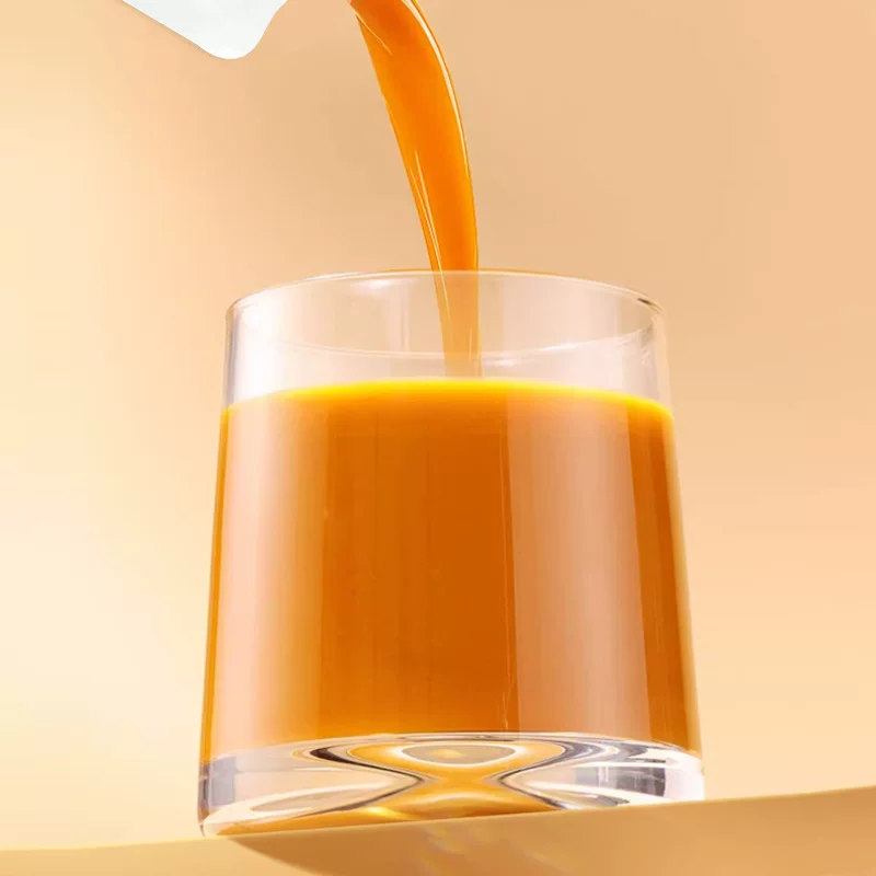 Сырой облепиховый сок Sea Buckthorn 5 пакетов свежего сжатого напитка на основе облепихи, официальный сайт, подлинный официальный флагманский магазин