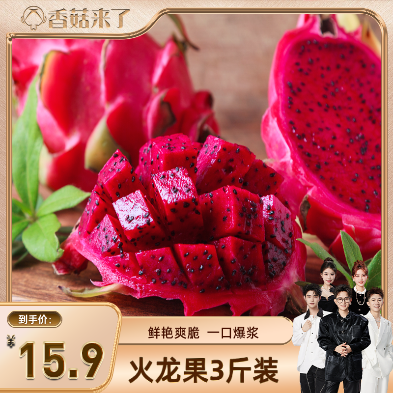 红心火龙果现摘当季超甜大果整箱