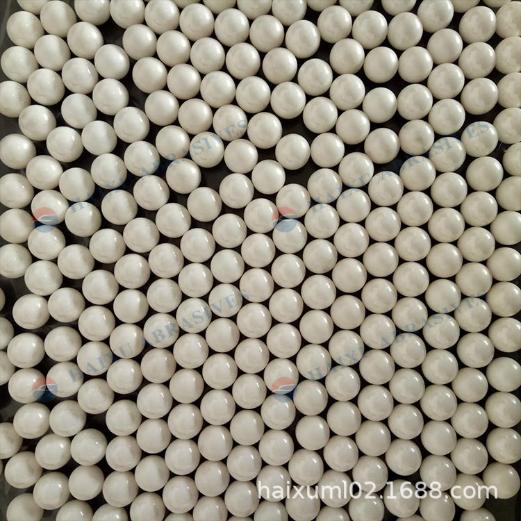 研磨介质硅酸锆珠1.2-1.4mm 1.6-1.8mm用于涂料研磨 - 实物图