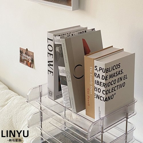 林与/简约ins假书仿真书装饰品摆件书柜书房样板房书本桌面装饰书