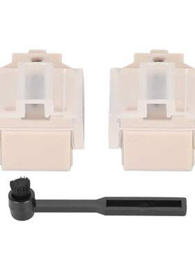 动磁唱头唱针清洁刷套装影音电器配件AT3600L替换唱针2个 刷子1个